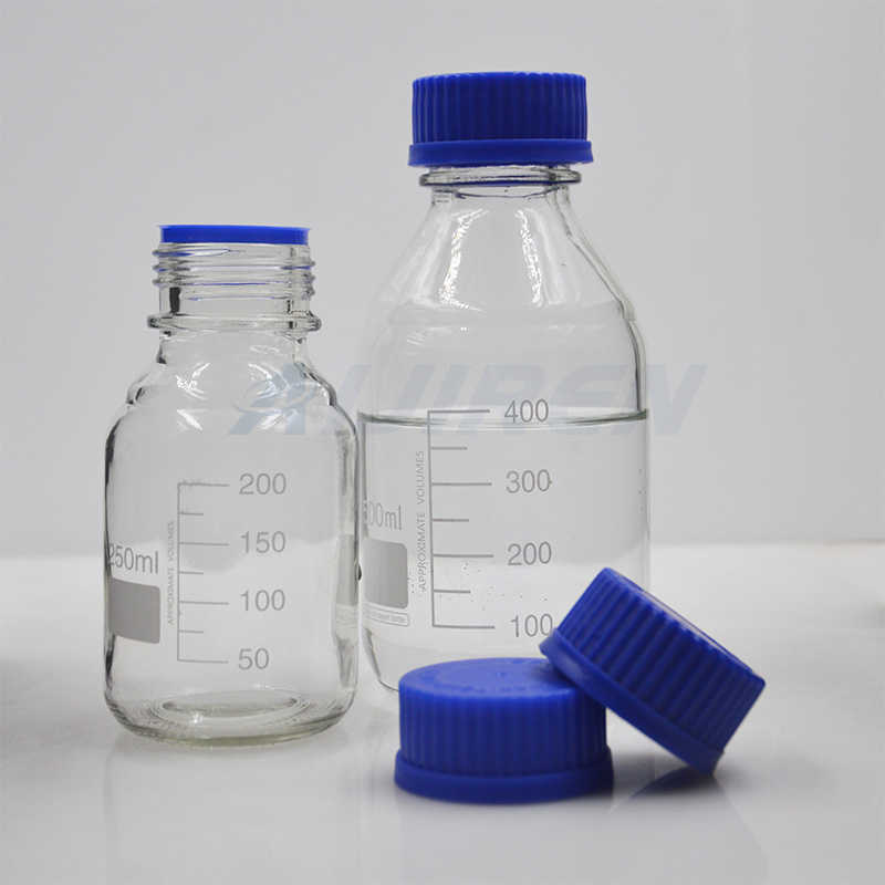 Professional 250ml GL45 bottle Pyrex